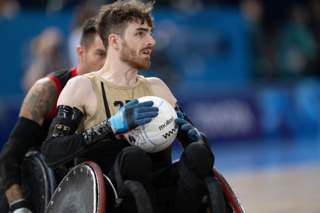 Moritz Brückner – Multitalent bei den Paralympics beim Rollstuhlrugby